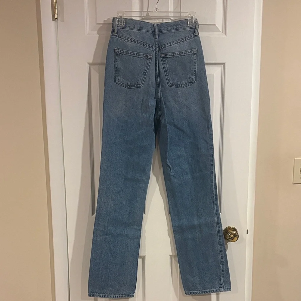 Topshop Kort Women's Light Blue Denim Jeans size 26x32‎ - Picture 4 of 5